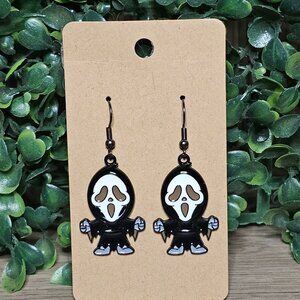 Ghostface Scream Earrings
